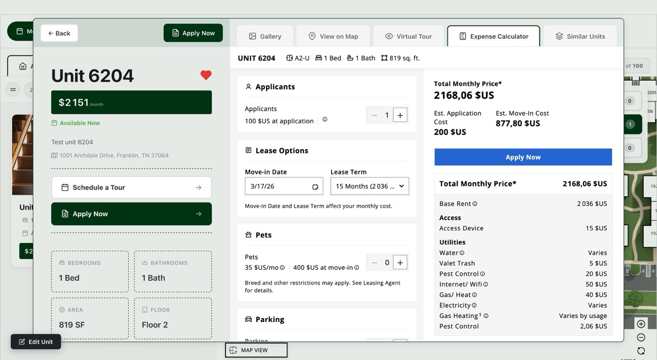All-in pricing — expense calculator by Engrain