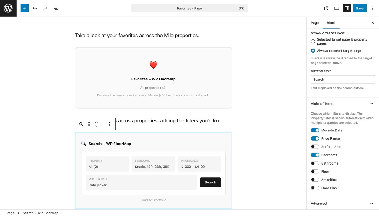 Gutenberg Blocks — native block editor integration